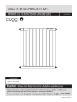 Cuggl Pressure Fit Extra Tall Gate User manual