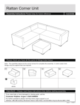 ArgosCollection Rattan Effect 5 Seat Patio Furniture Sofa Set