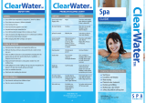 ClearWater Hot Tub Chemical Starter Kit User manual