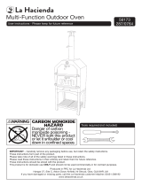 La Hacienda Steel Multi-Function Pizza Oven User manual