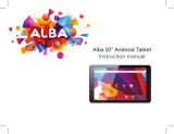 Alba 10 Inch 16GB Tablet User manual