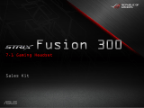 Asus ROG Strix Fusion 300 PC Gaming Headset User manual