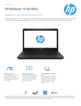 HP 14 Inch i5 4GB 128GB Laptop User manual