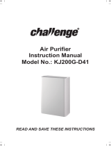 Challenge Air Purifier User manual