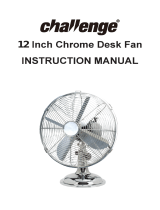 Argos Chrome Desk Fan User manual