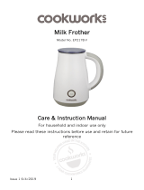 Cookworks 200ml Milk Frother User manual