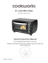 Cookworks 20L MINI OVEN User manual