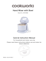 Cookworks HAND & STAND MIXER User manual