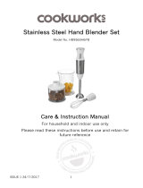Cookworks HAND BLENDER MET &ACC User manual