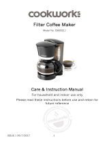 Cookworks Filter Coffee Maker User manual