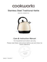 Cookworks Traditional Kettle User manual