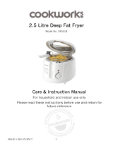Cookworks 2.5L DEEP FAT FRYER User manual