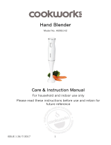 Cookworks HAND BLENDER PLAS User manual