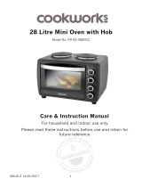 Cookworks 28L MINI OVEN User manual