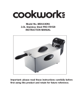 Cookworks SSEMI PROFESS FRYER User manual