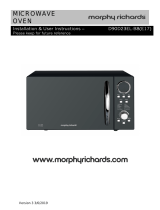 Morphy Richards D90D23EL-B8(E17) User manual