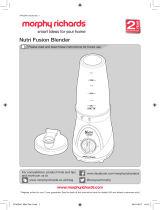 Morphy Richards Nutrifusion Blender 403042 User manual