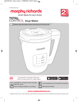 Morphy Richards 501020 Total Control Soup Maker User manual