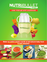 NutriBullet Baby Food Processor User manual
