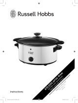 Russell Hobbs Your Creations 4.5L White Slow Cooker 23160 User manual