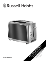 Russell Hobbs 23221 Luna 2 Slice Grey Toaster User manual