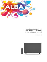 Alba 28' HD READY FREEVI User manual