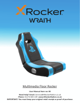 X RockerX-Rocker Wraith Playstation Gaming Chair