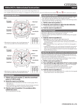Citizen AT0361-81L User manual