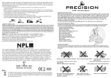 Precision RC LED 3 COLOUR ALARM CLOCK User manual