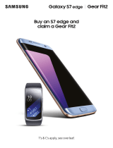 Samsung SIM FREE S7 EDGE CORAL User manual