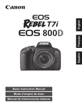 Canon EOS 800D User manual