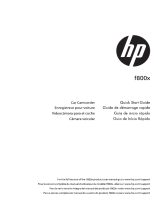 HP F Series User F800x Operating instructions