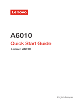 Lenovo A6010 Operating instructions