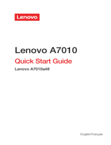 Lenovo A7010 User manual