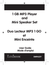 Lexibook DMP63 ZY User manual