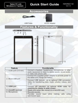 Nextbook Flexx 8 Quick start guide