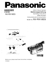 Panasonic NVRX10EG Owner's manual