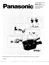 Panasonic NV S7 User guide