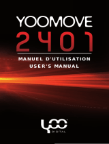 Yoo Digital YOO MOVE 2401 User manual