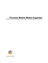 Avid Pinnacle Mobile Media Organizer Operating instructions