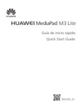 Huawei Mediapad M3 lite Quick start guide