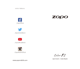 Zopo Color F2 Quick start guide