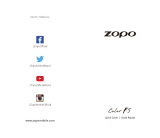 Zopo Color C3 Quick start guide