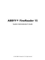 ABBYY FineReader 15.0 User guide