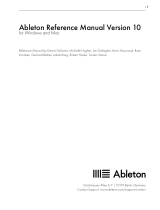 Ableton Live 10.0 User manual