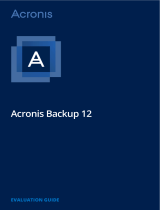 ACRONIS Backup 12 User guide