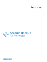 ACRONIS Web Help Backup for VMware User guide