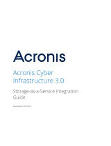 ACRONIS Cyber Infrastructure 3.0 Integration Guide