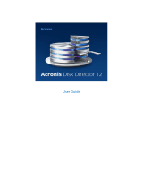 ACRONIS Disk Director 12 Owner's manual
