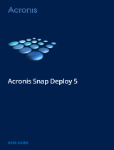 ACRONIS Snap Deploy 5.0 User guide